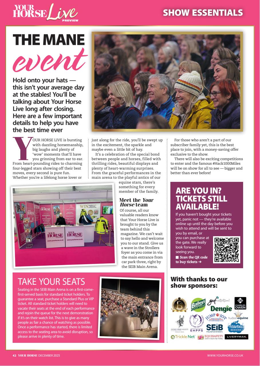 Your Horse Preview Pages