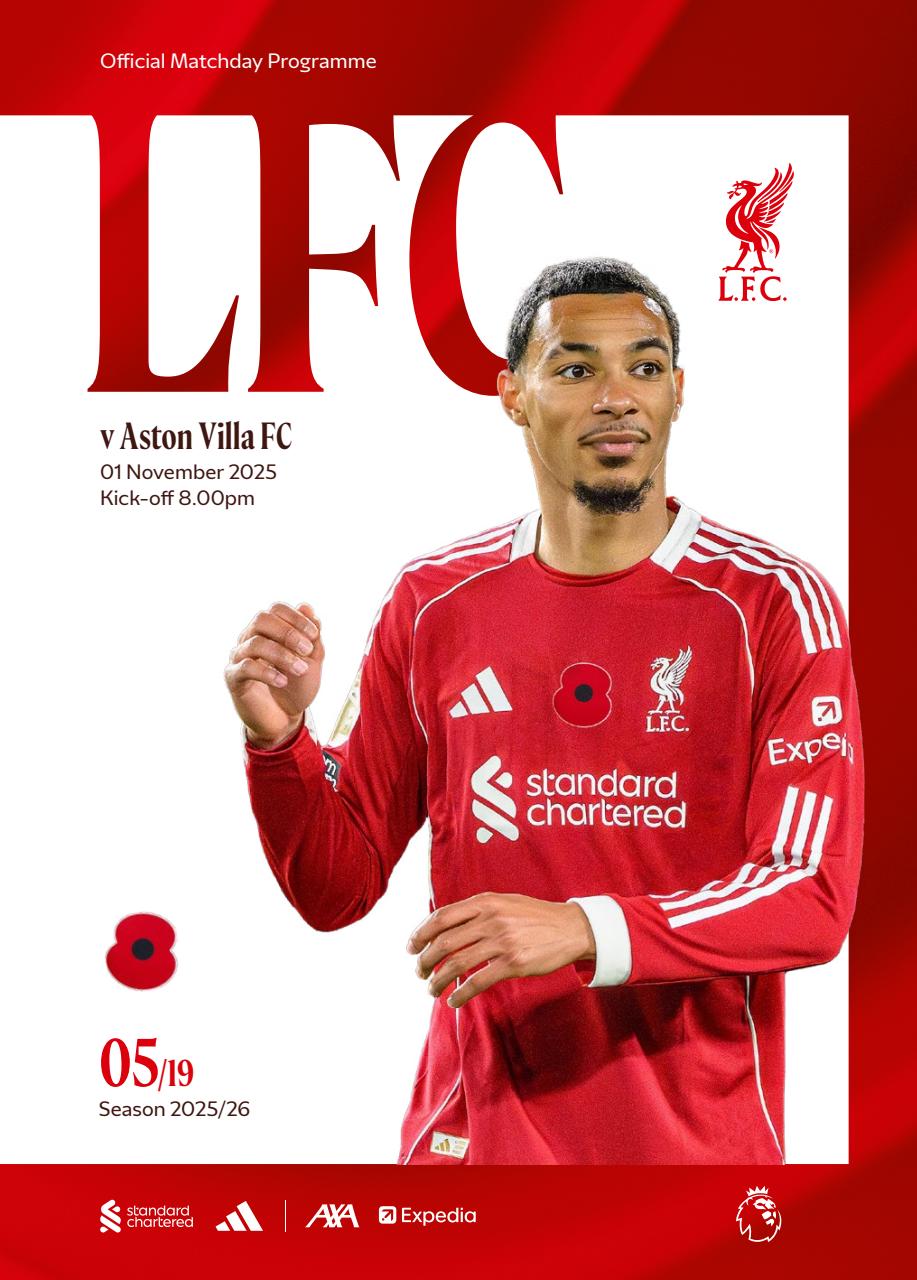 Liverpool FC Programmes Preview Pages