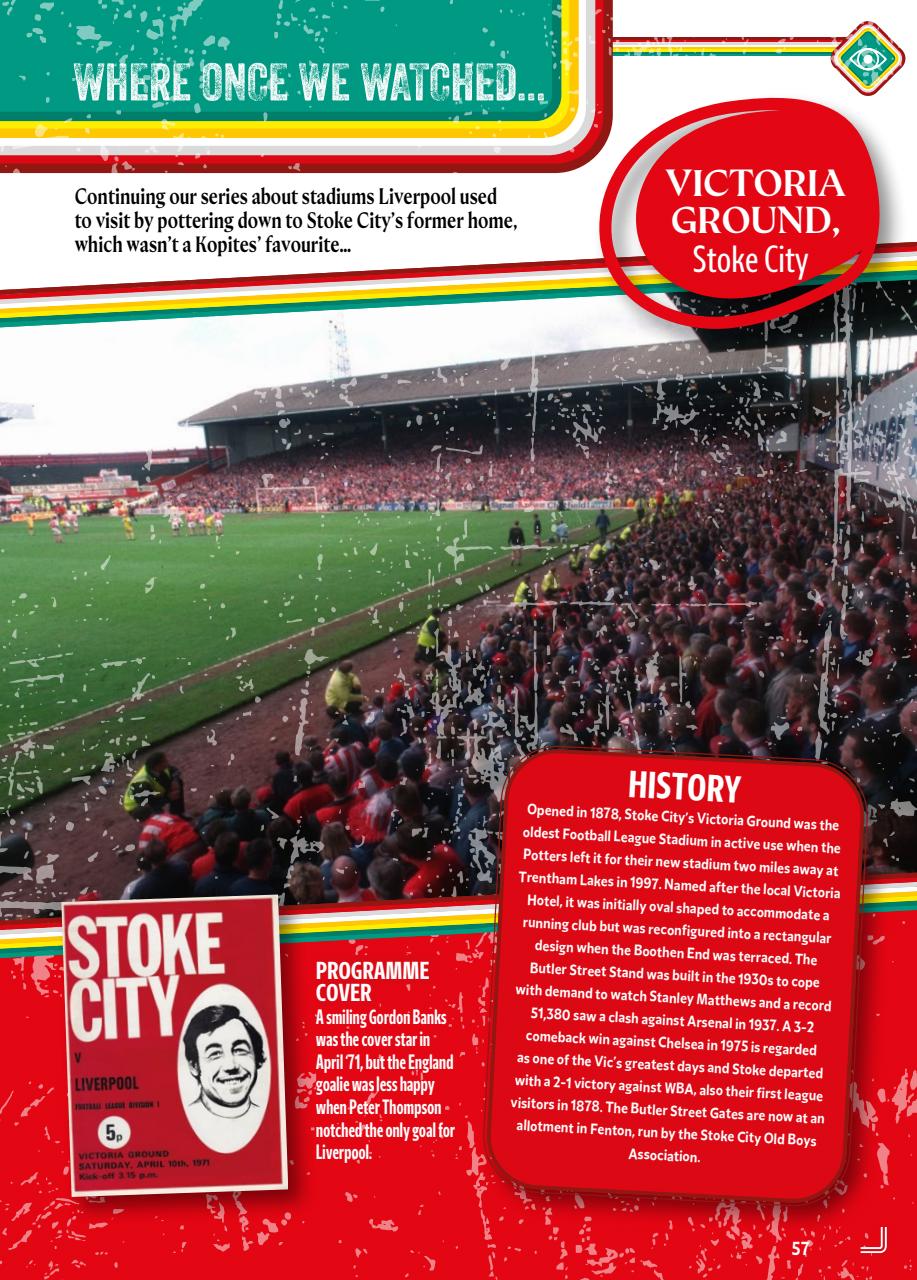 Liverpool FC Programmes Preview Pages