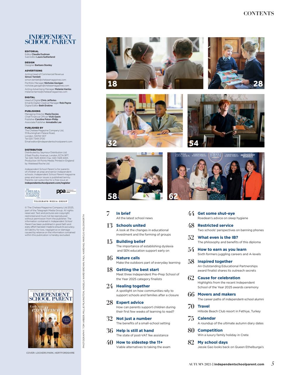 Independent School Parent Preview Pages
