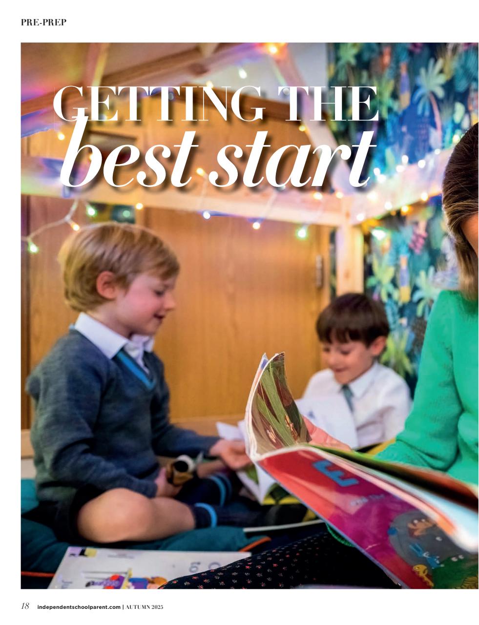 Independent School Parent Preview Pages