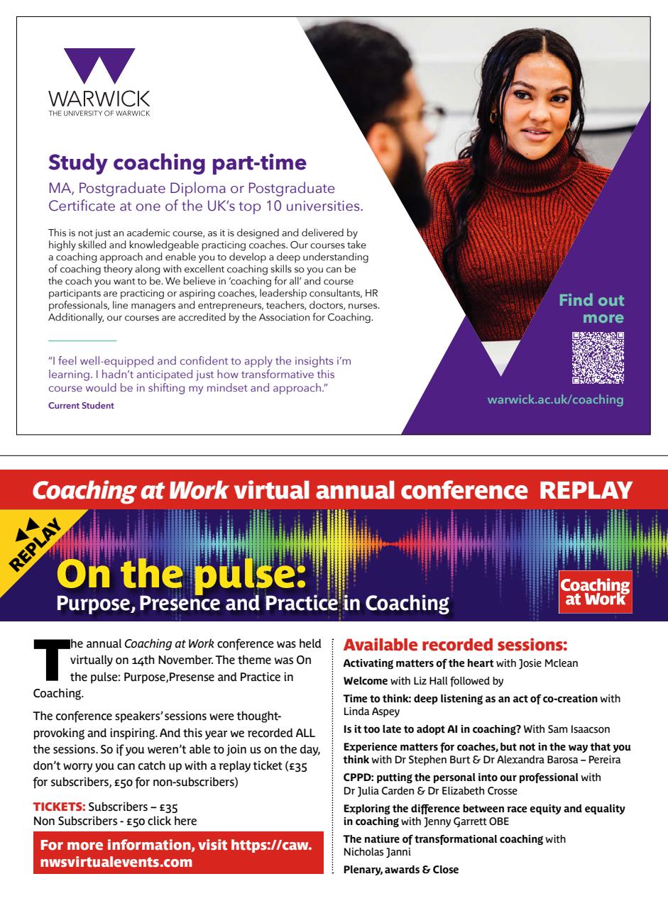 Coaching at Work Preview Pages