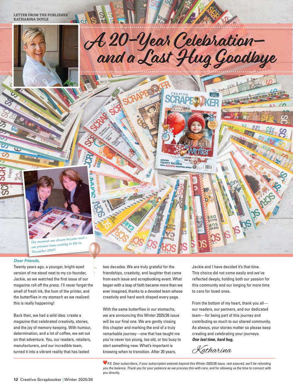 Creative Scrapbooker Preview Pages