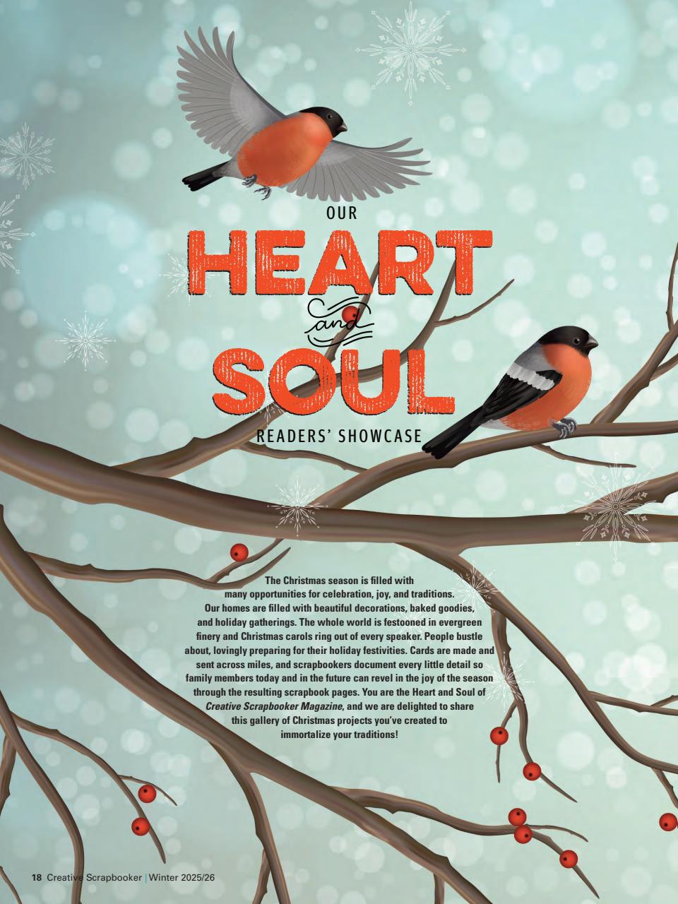 Creative Scrapbooker Preview Pages