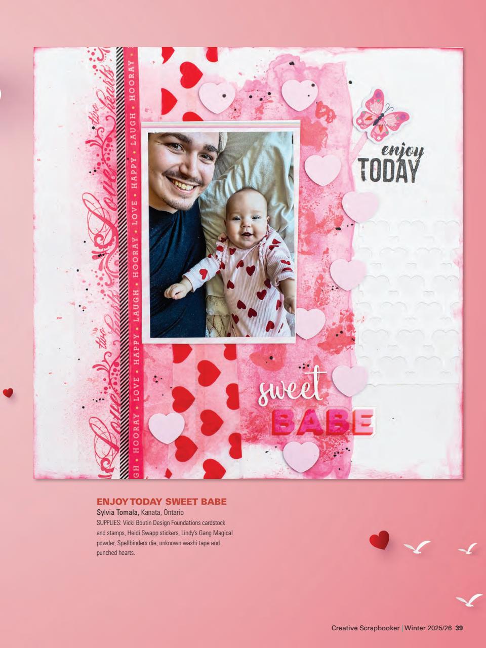 Creative Scrapbooker Preview Pages