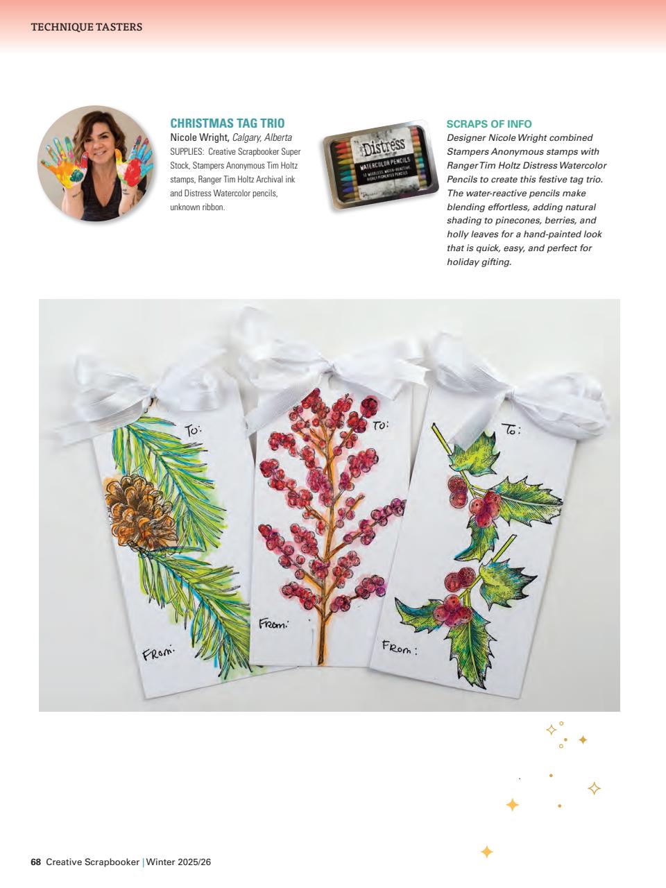 Creative Scrapbooker Preview Pages