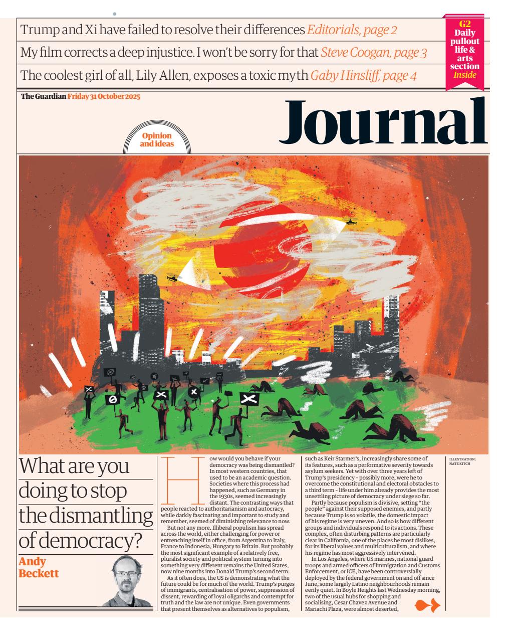 The Guardian Newspaper Preview Pages