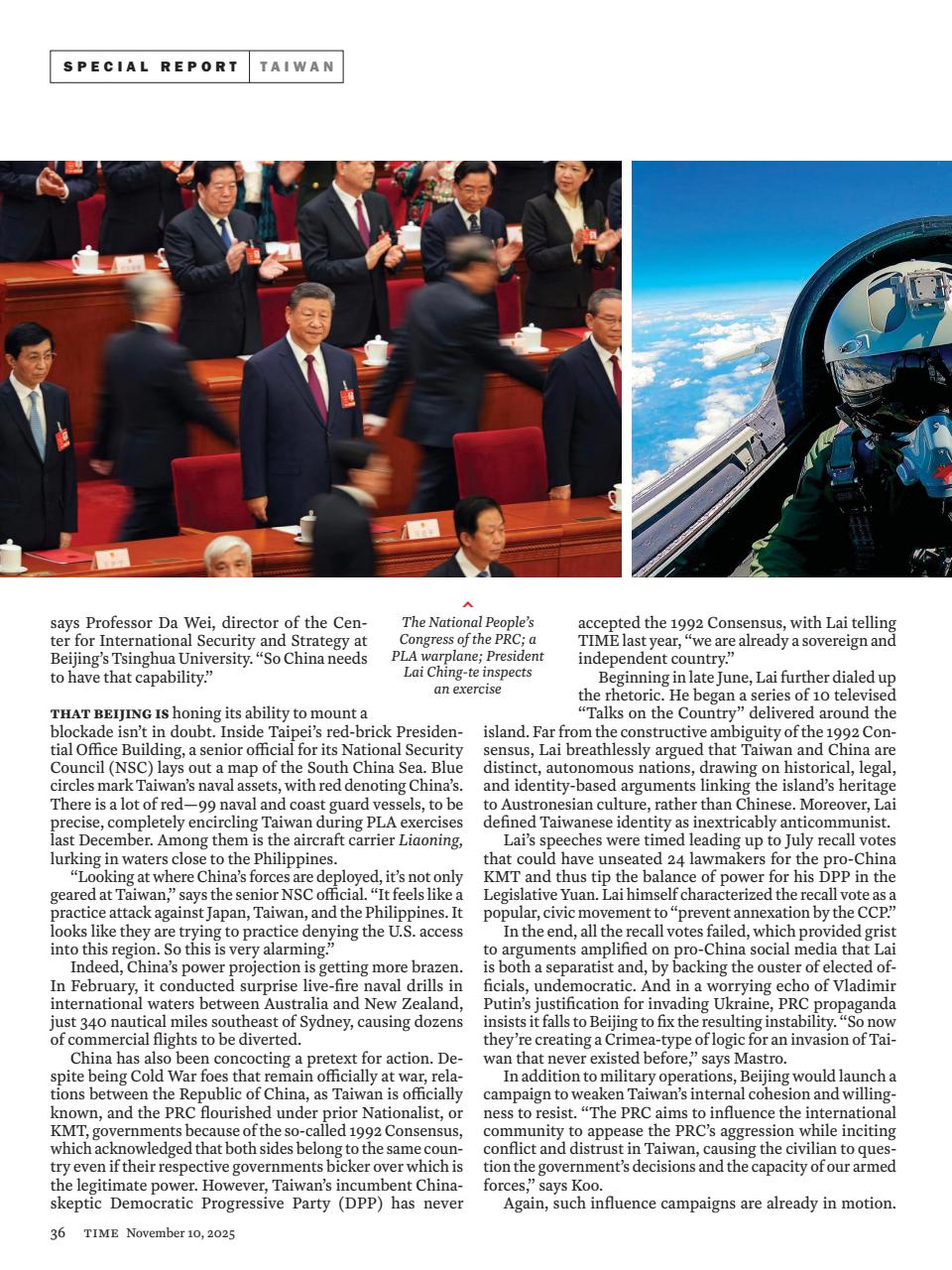 TIME Magazine Europe Preview Pages