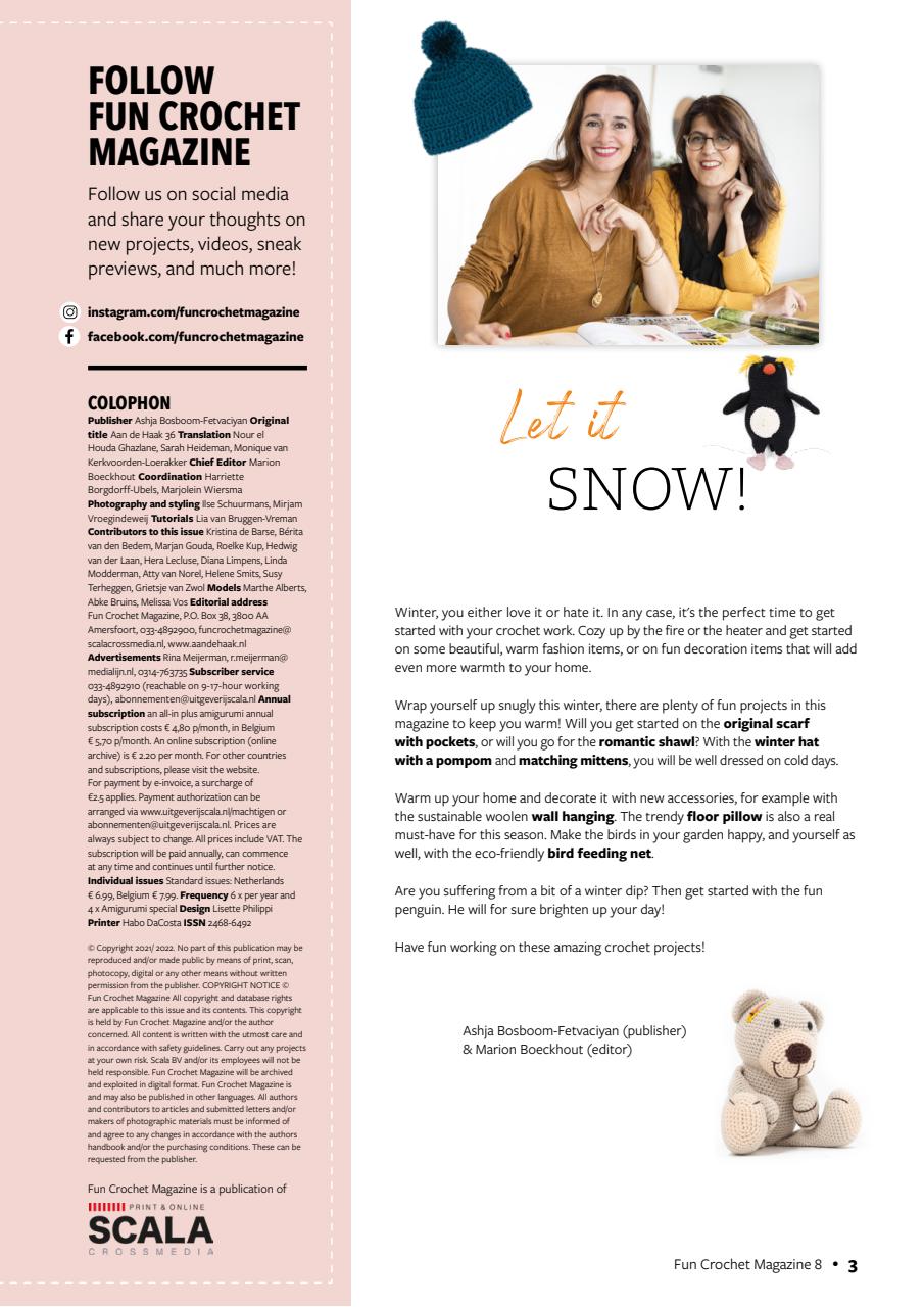 Fun Crochet Magazine Preview Pages