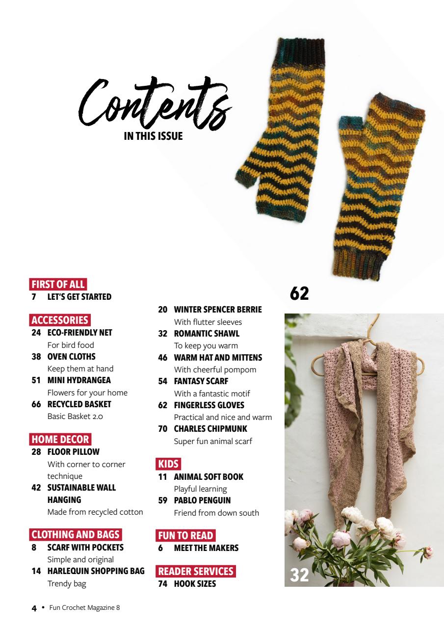 Fun Crochet Magazine Preview Pages