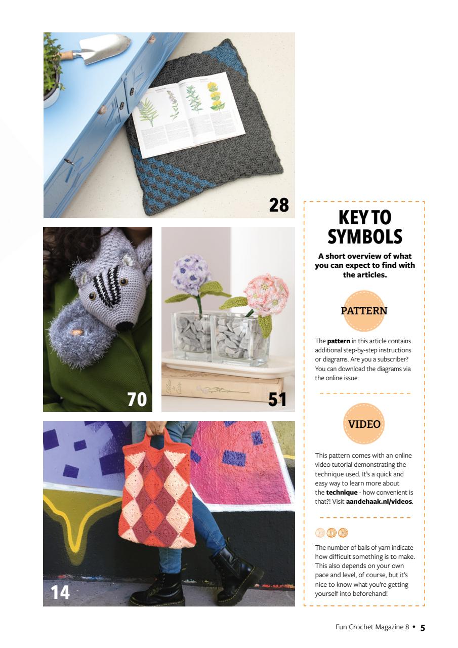Fun Crochet Magazine Preview Pages