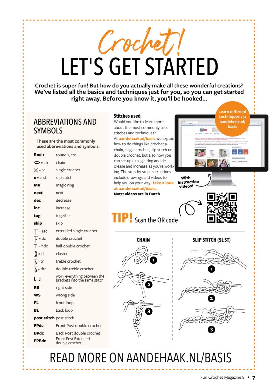 Fun Crochet Magazine Preview Pages