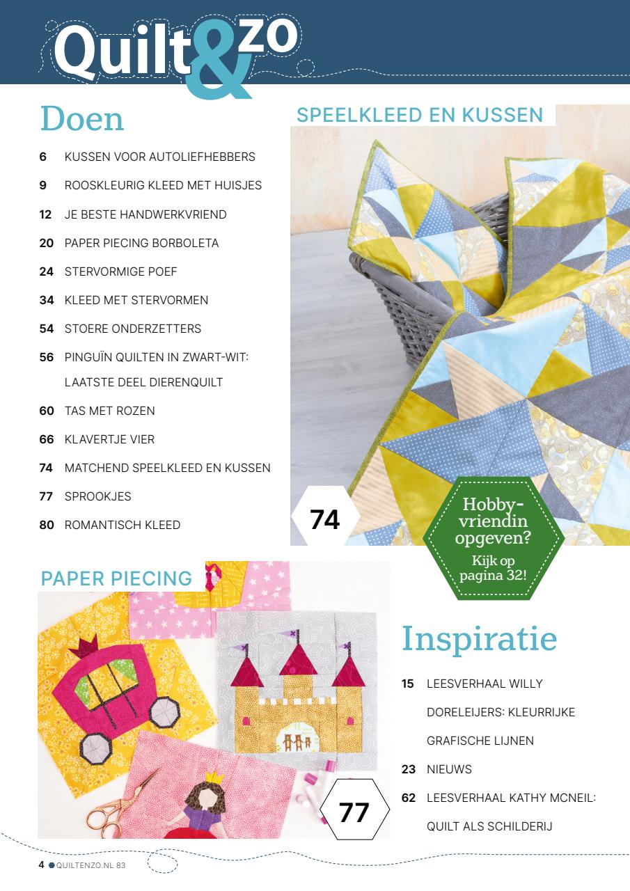 Stitch & Quilt (Quilt & Zo) Preview Pages