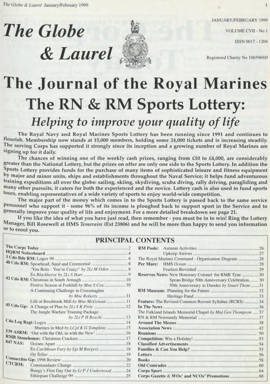 Globe & Laurel Preview Pages