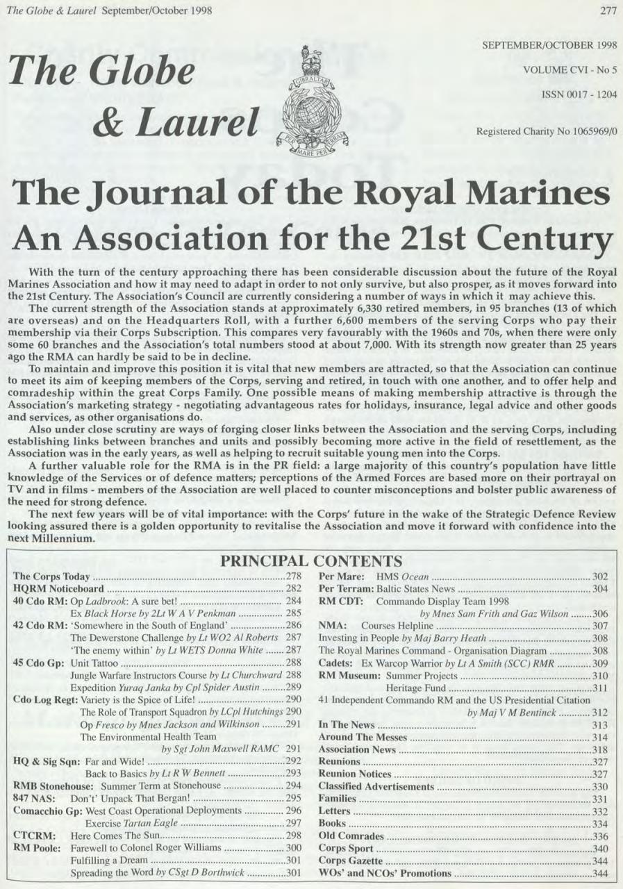 Globe & Laurel Preview Pages