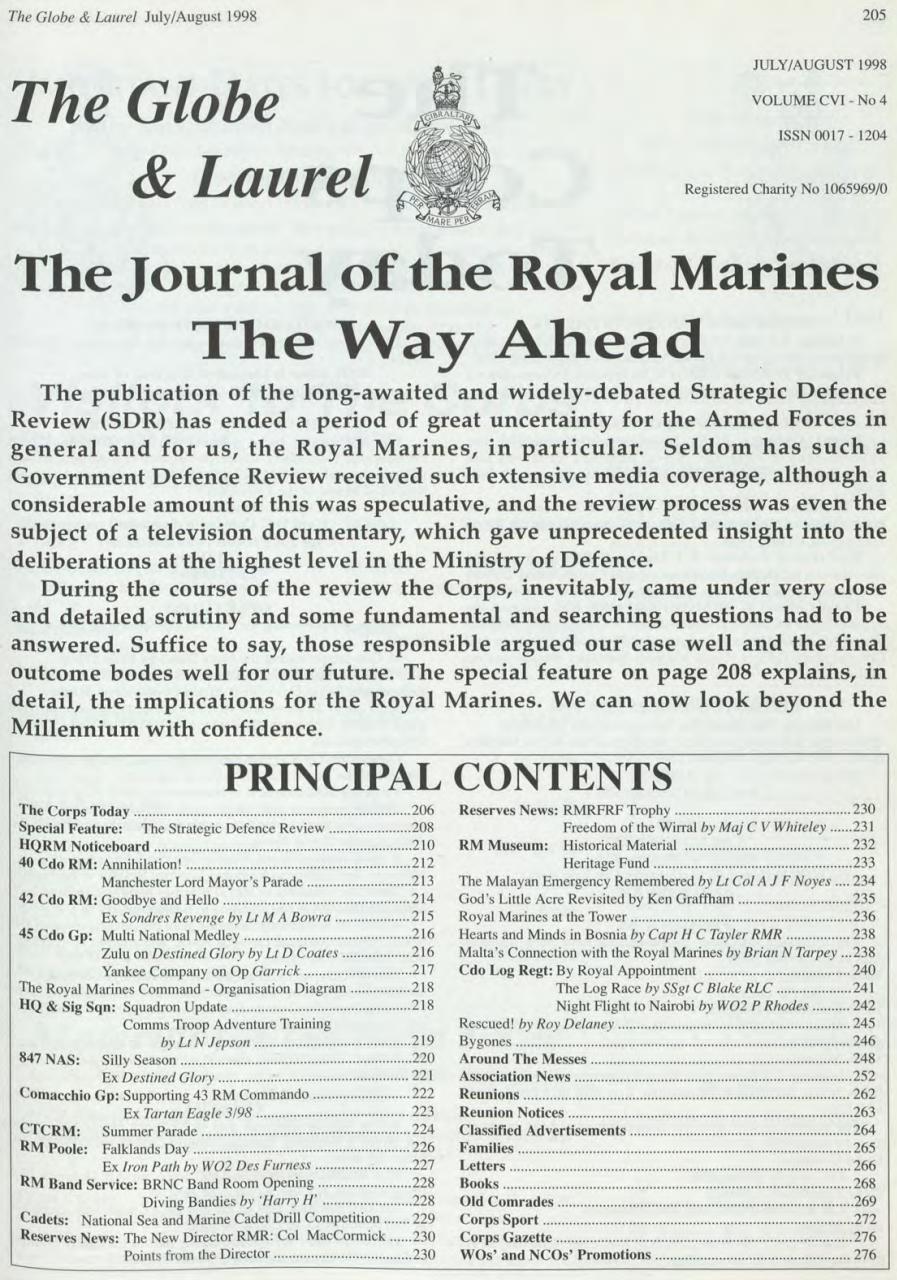 Globe & Laurel Preview Pages