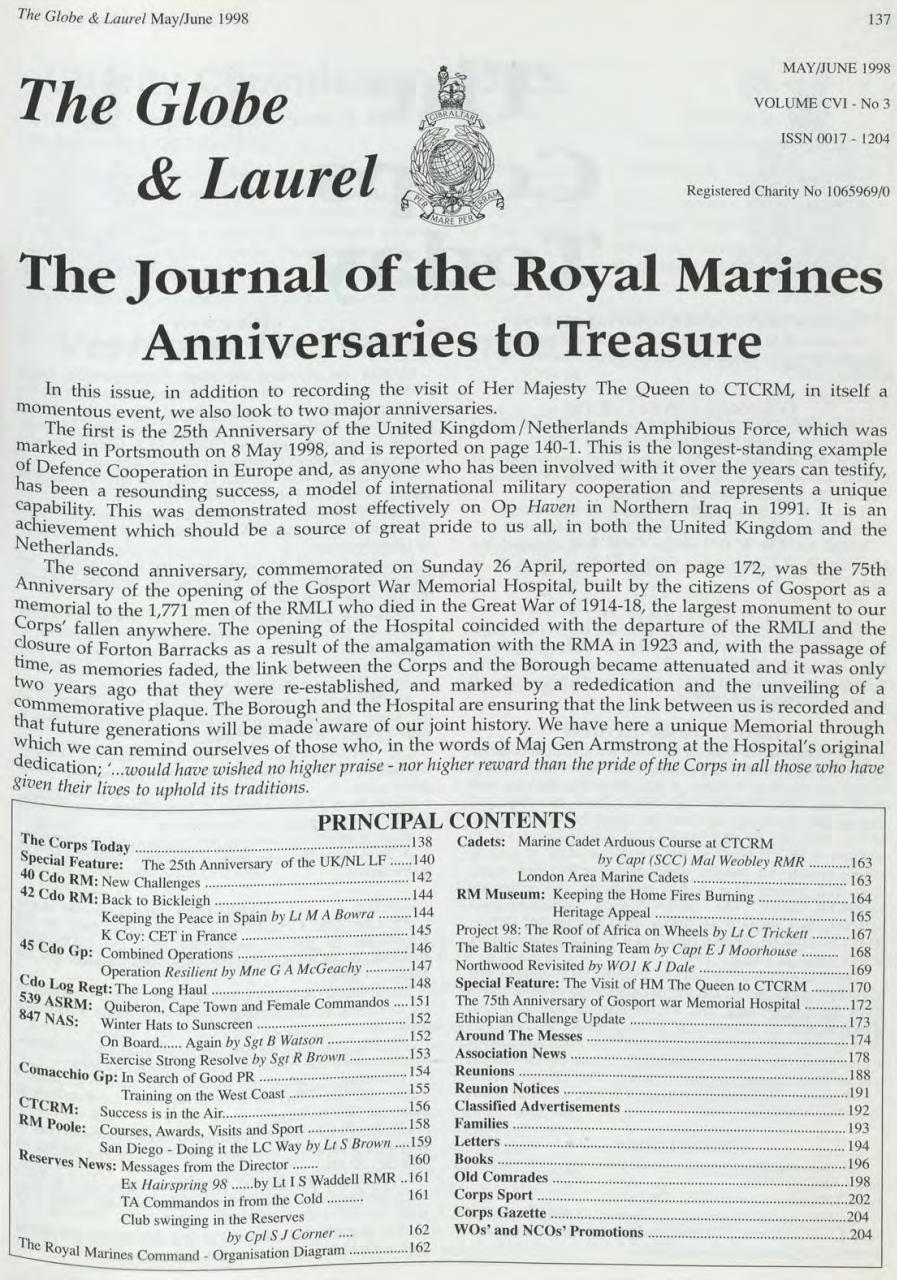 Globe & Laurel Preview Pages