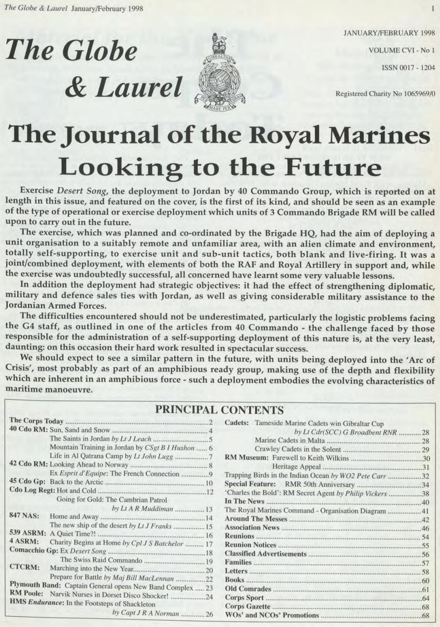 Globe & Laurel Preview Pages