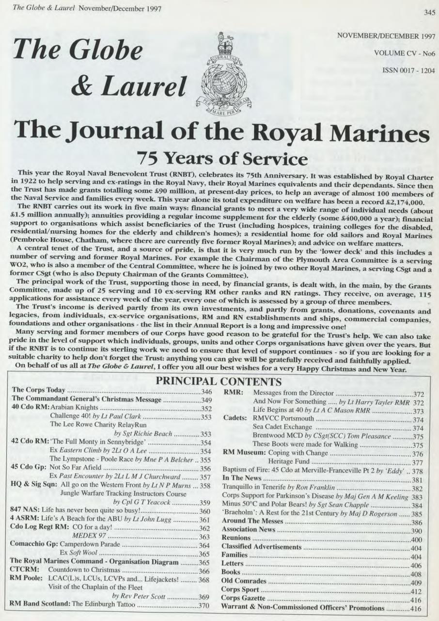 Globe & Laurel Preview Pages