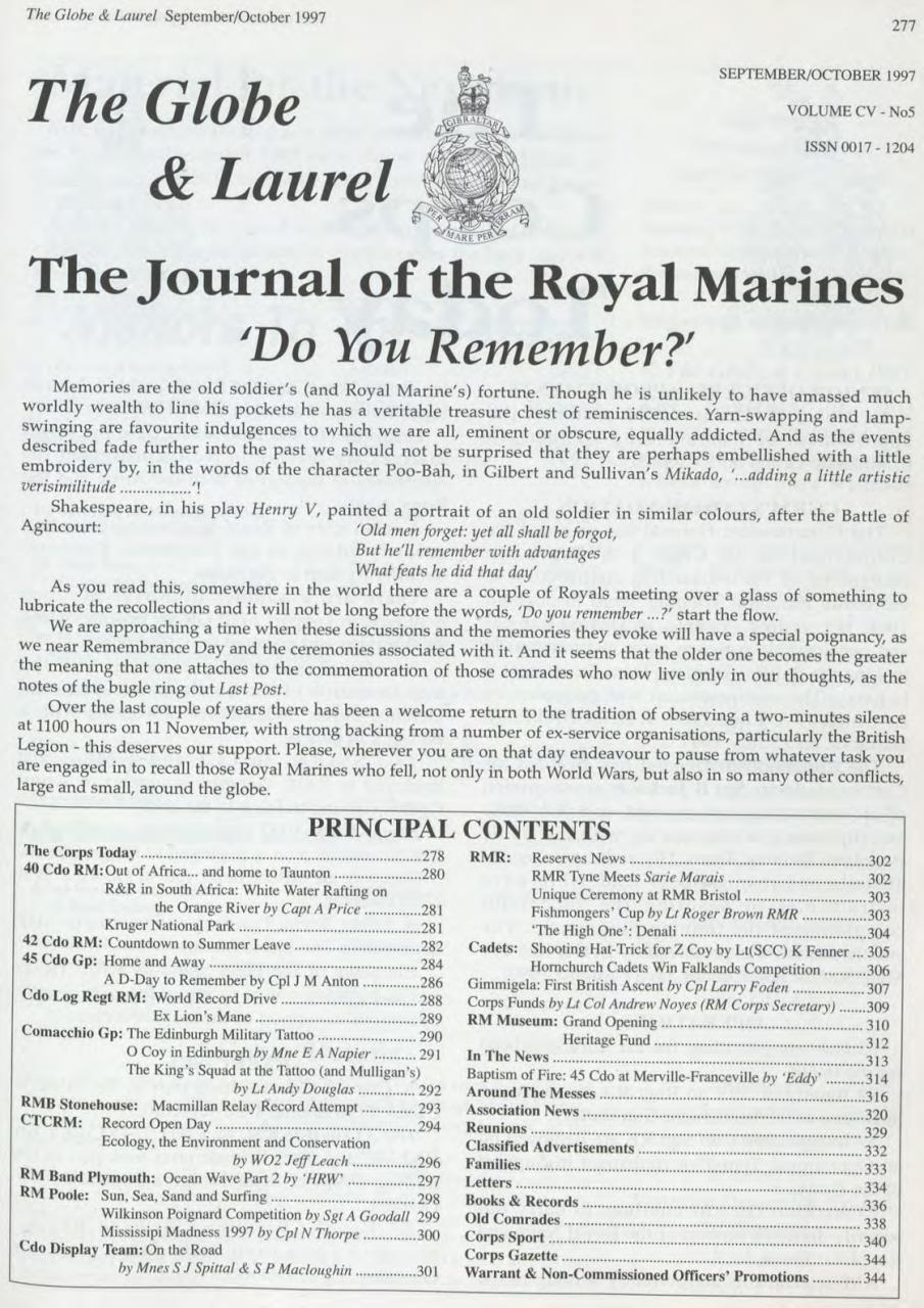 Globe & Laurel Preview Pages