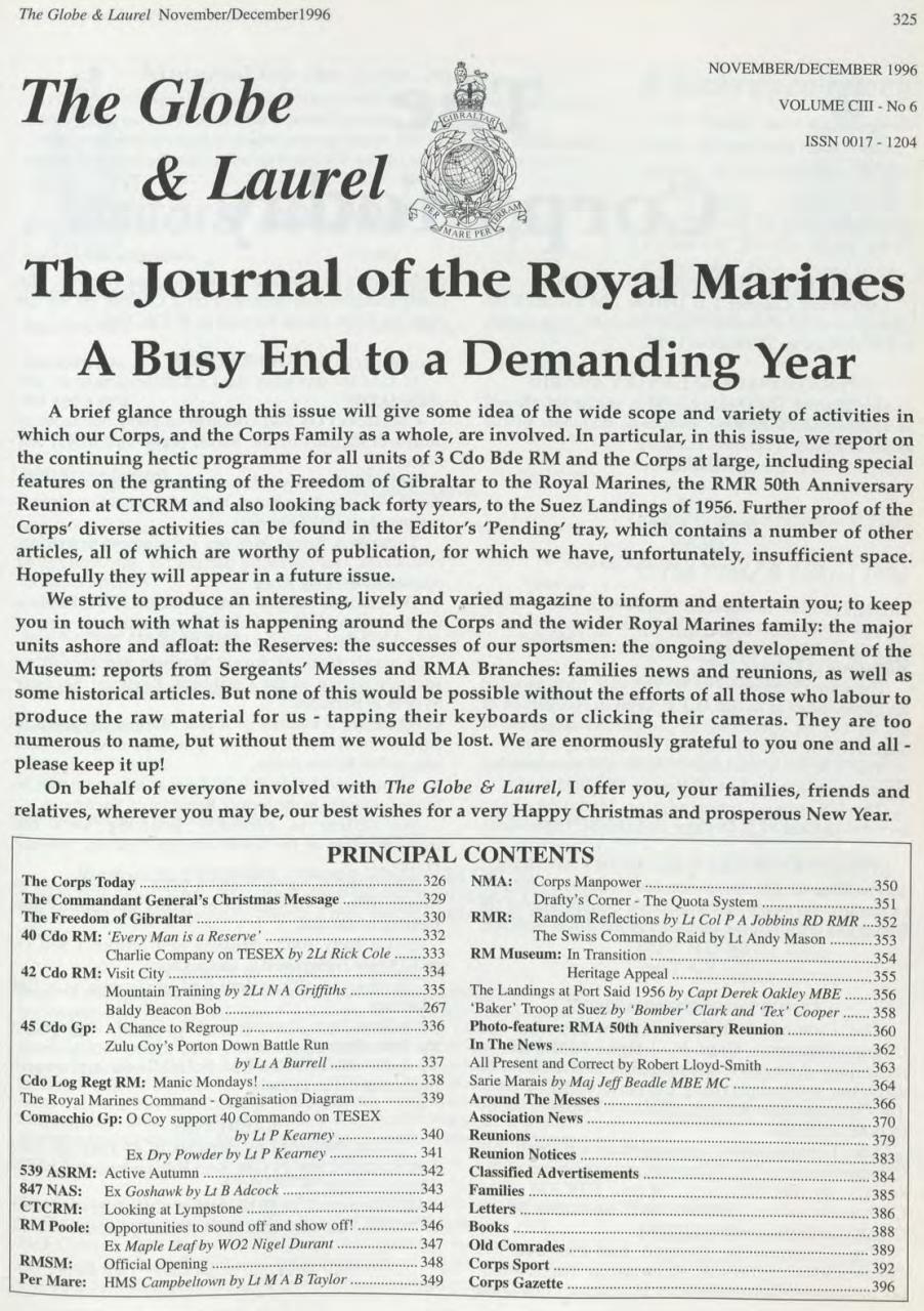 Globe & Laurel Preview Pages