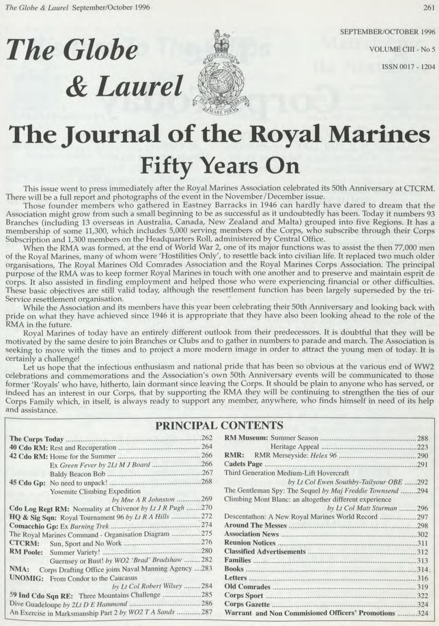 Globe & Laurel Preview Pages