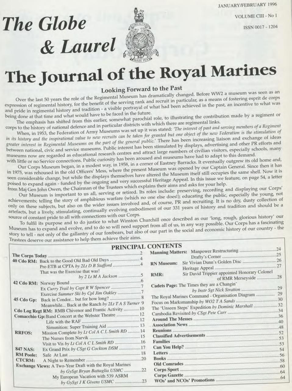 Globe & Laurel Preview Pages