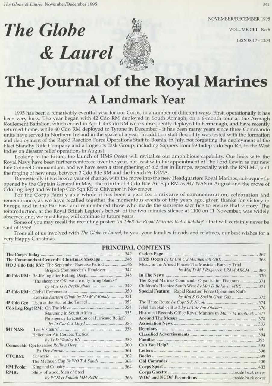 Globe & Laurel Preview Pages