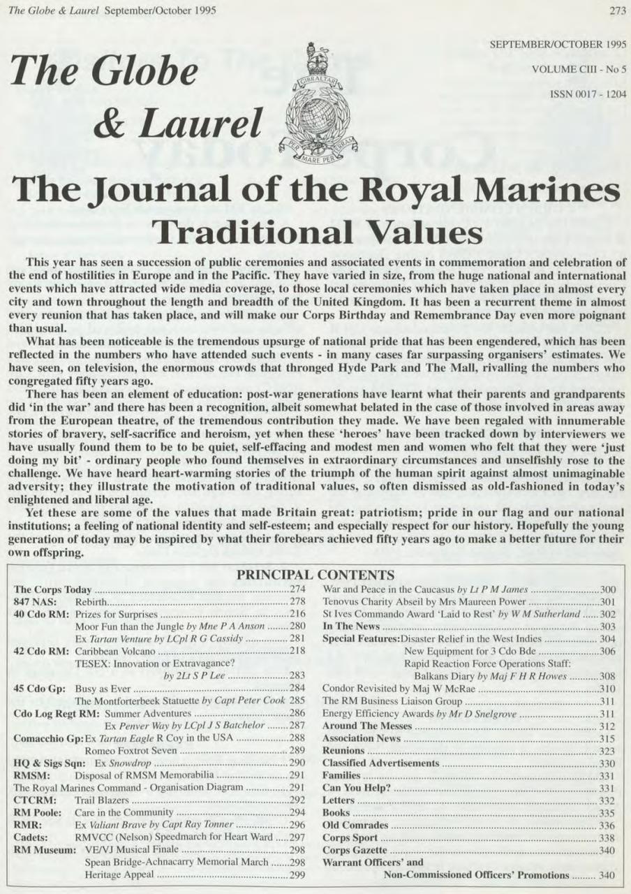 Globe & Laurel Preview Pages