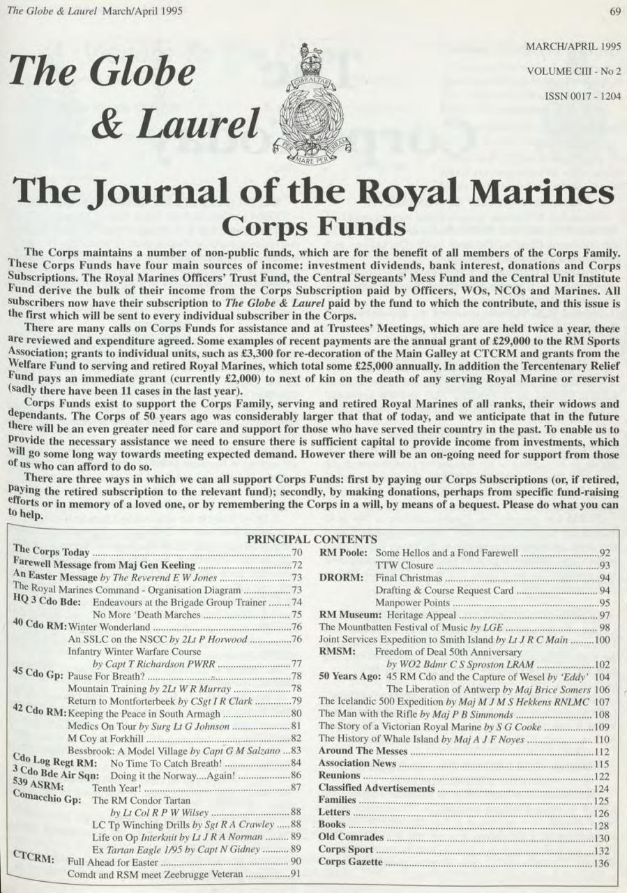 Globe & Laurel Preview Pages