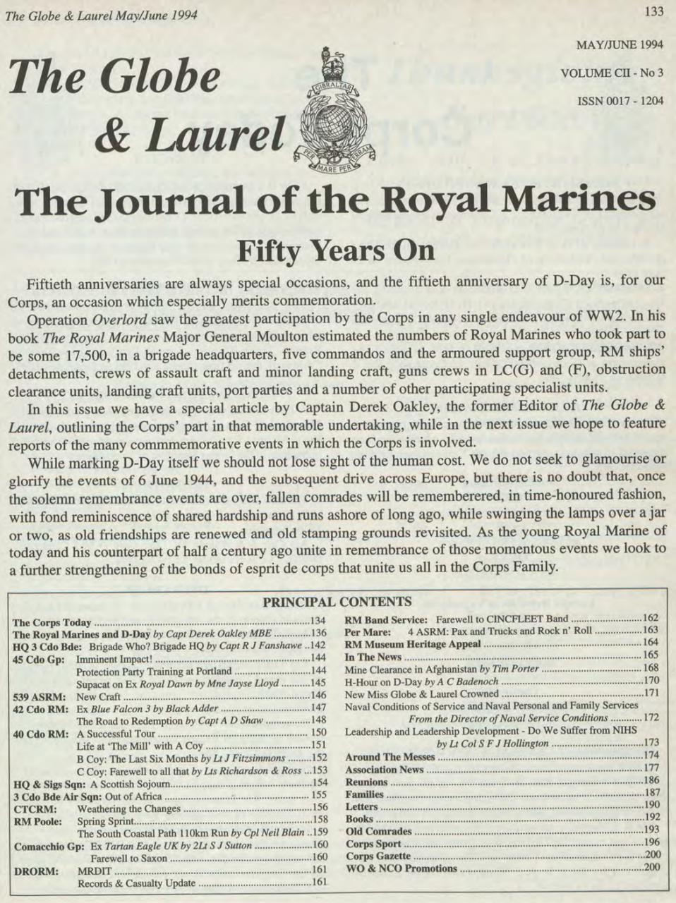 Globe & Laurel Preview Pages