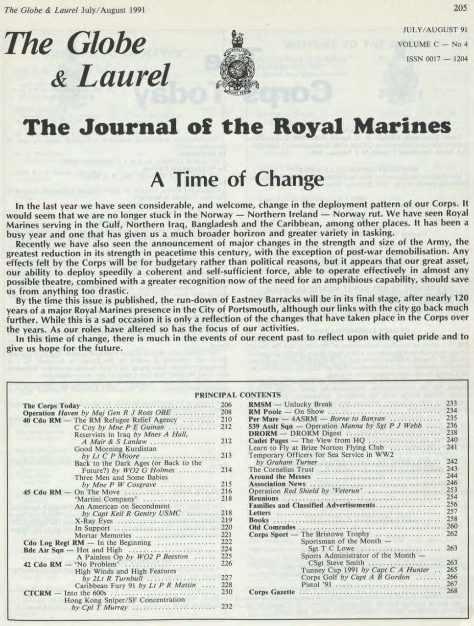 Globe & Laurel Preview Pages