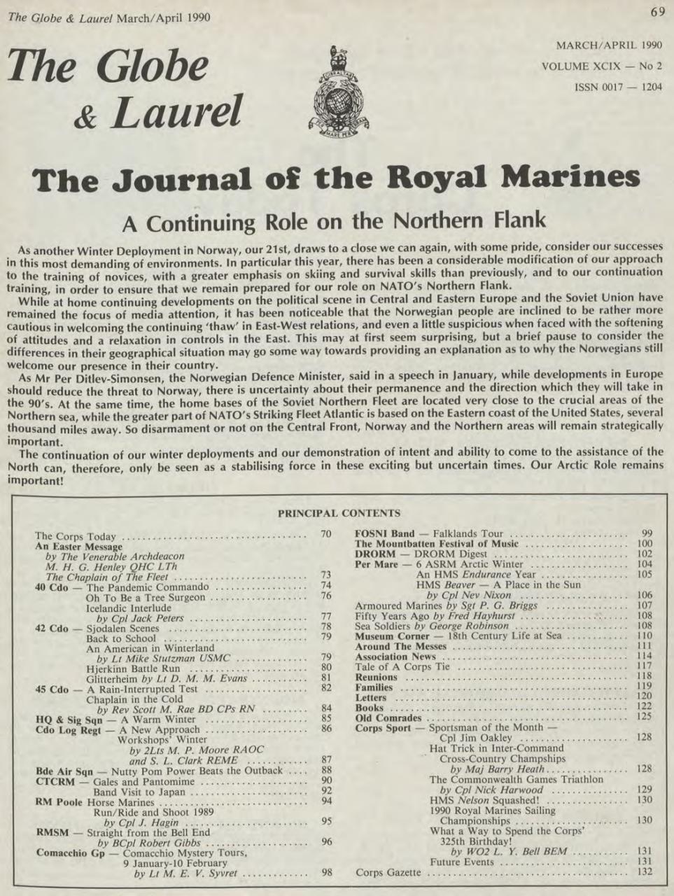 Globe & Laurel Preview Pages