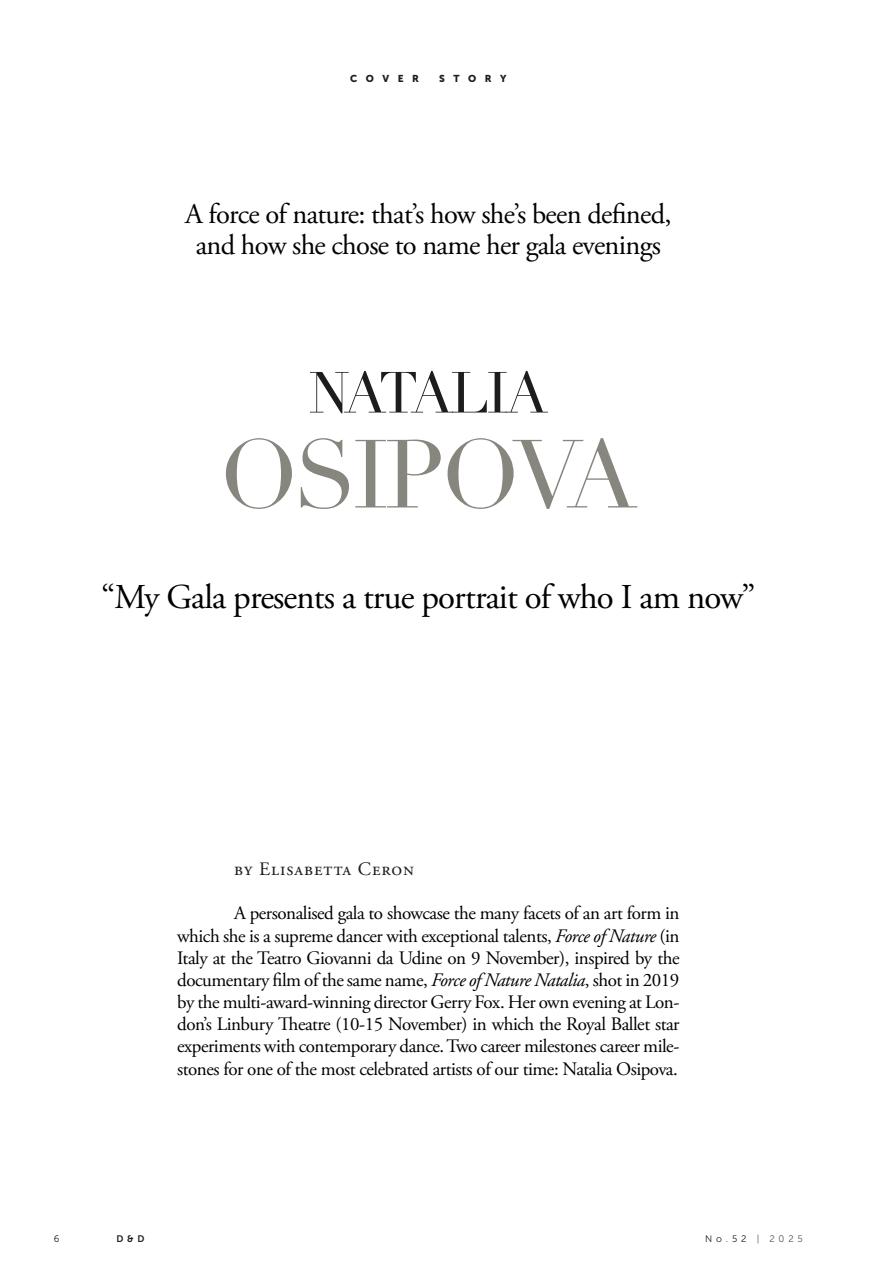 DANZA&DANZA International Preview Pages