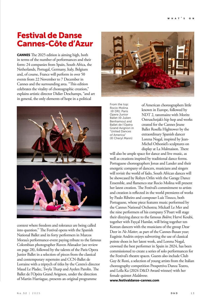 DANZA&DANZA International Preview Pages