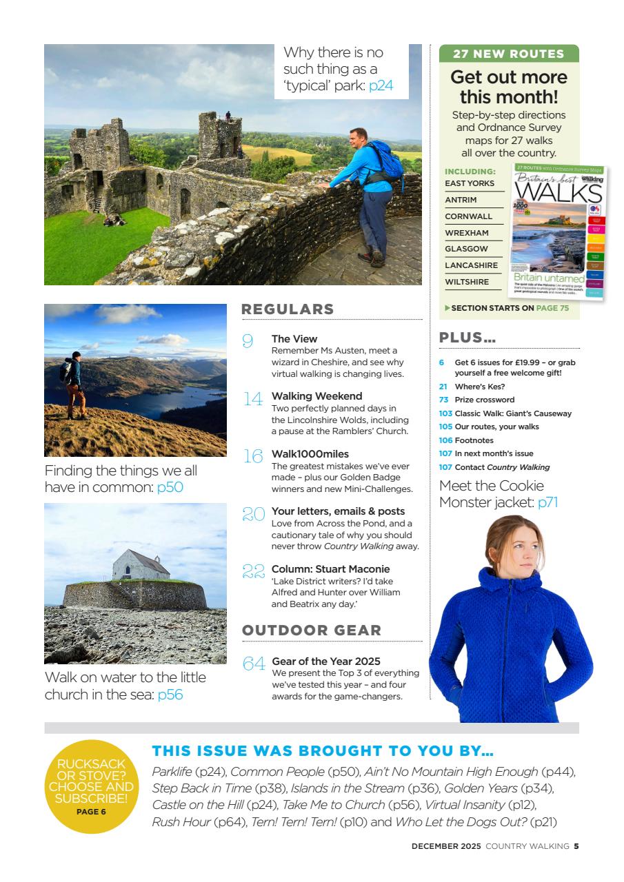 Country Walking Preview Pages