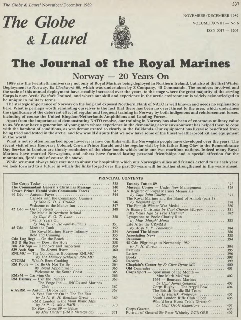 Globe & Laurel Preview Pages