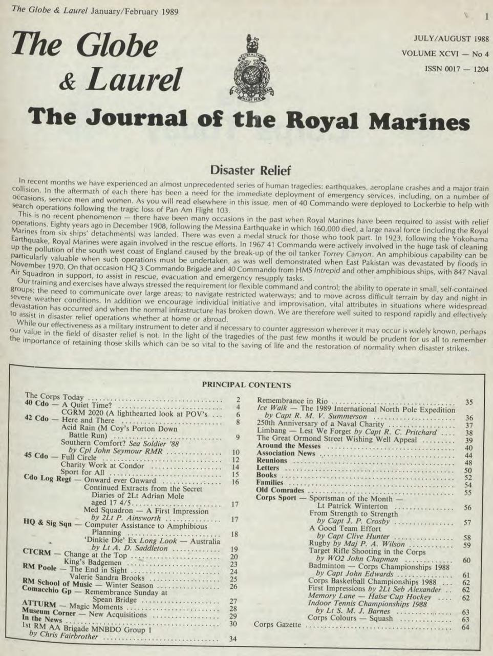 Globe & Laurel Preview Pages