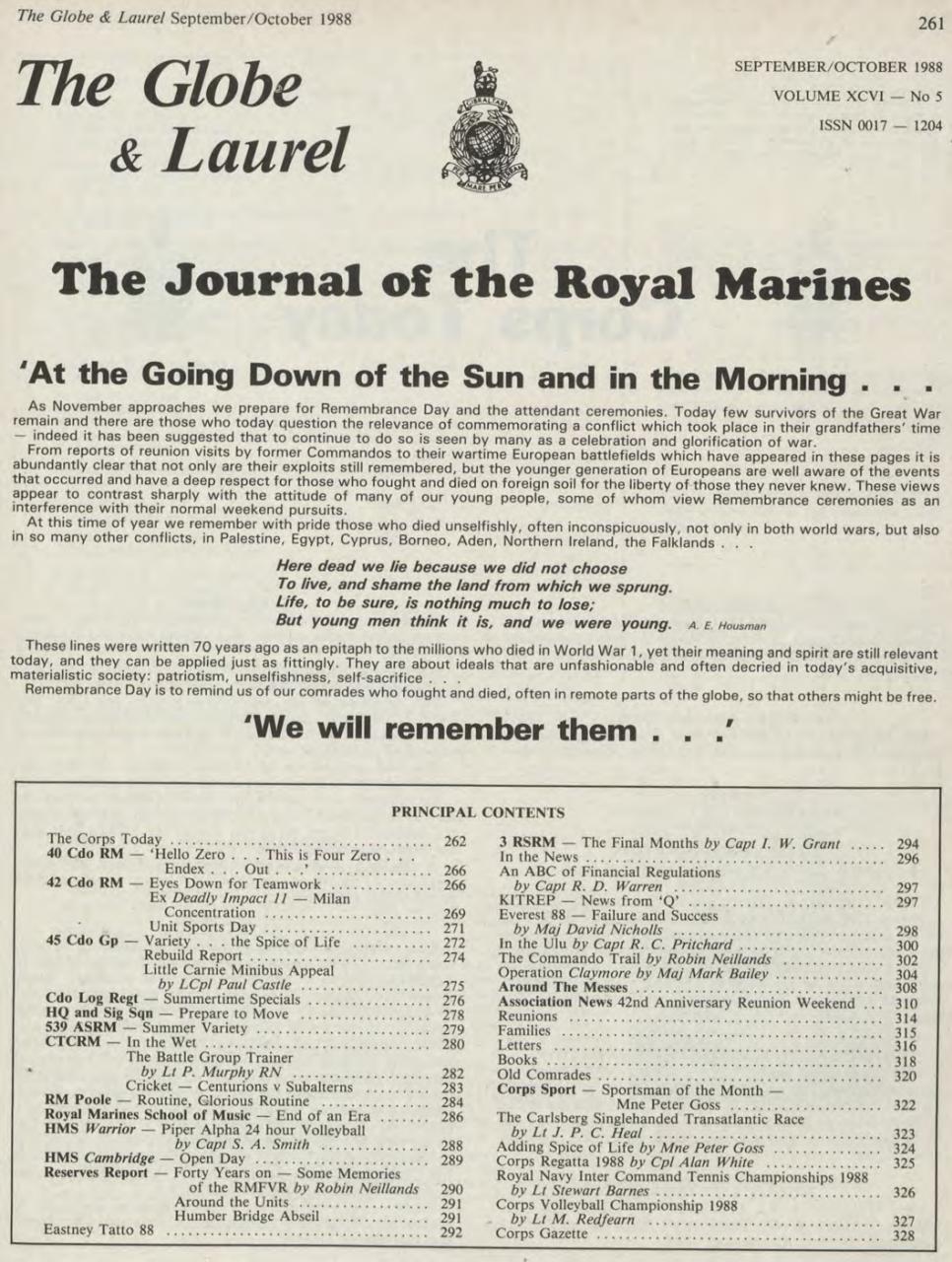 Globe & Laurel Preview Pages