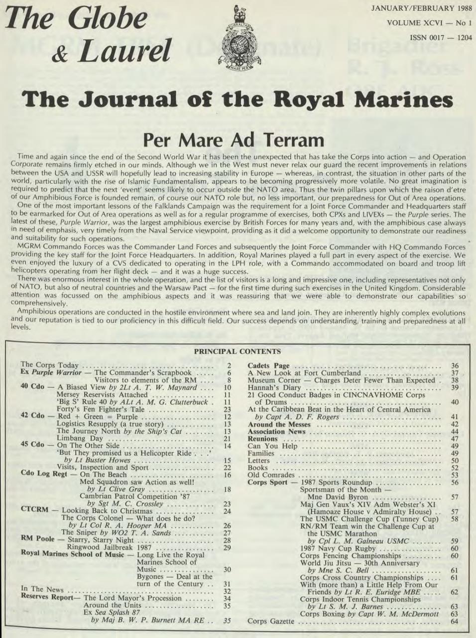 Globe & Laurel Preview Pages