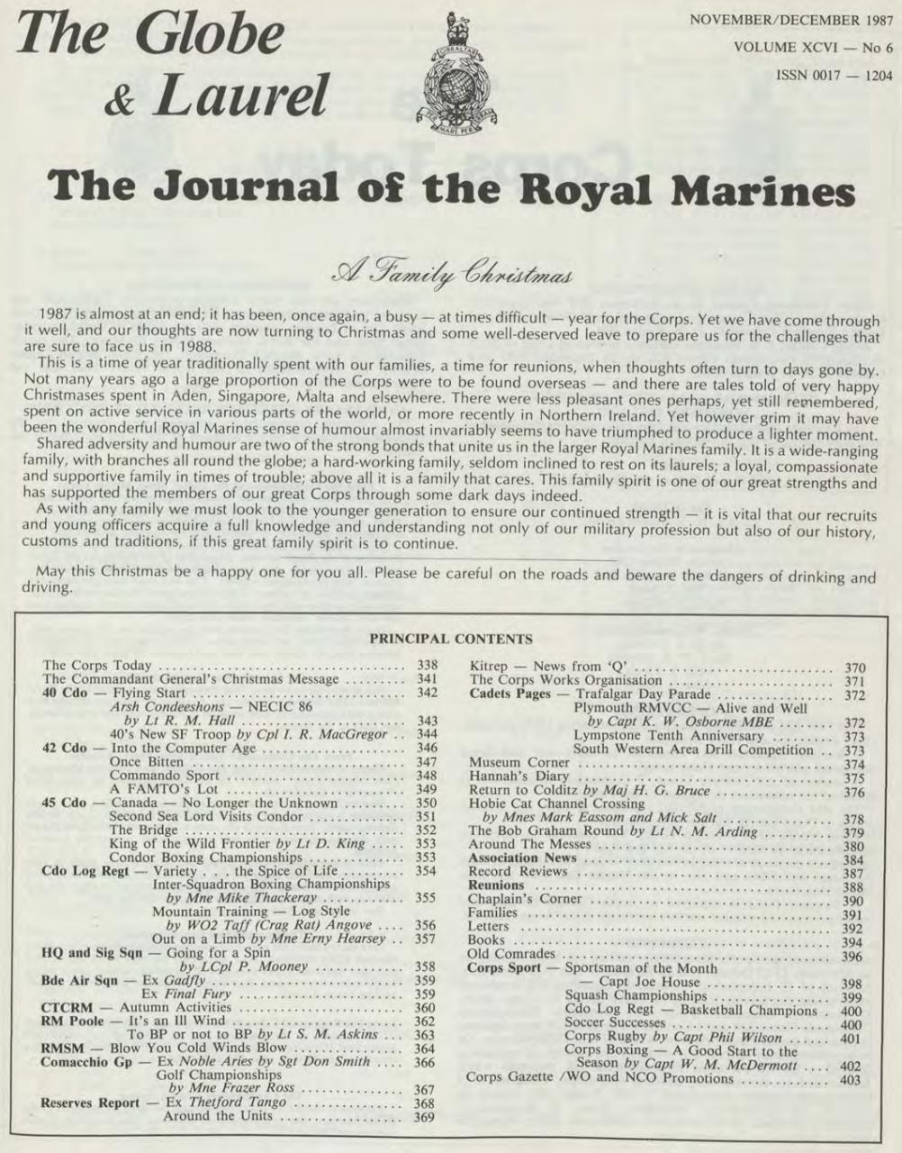 Globe & Laurel Preview Pages