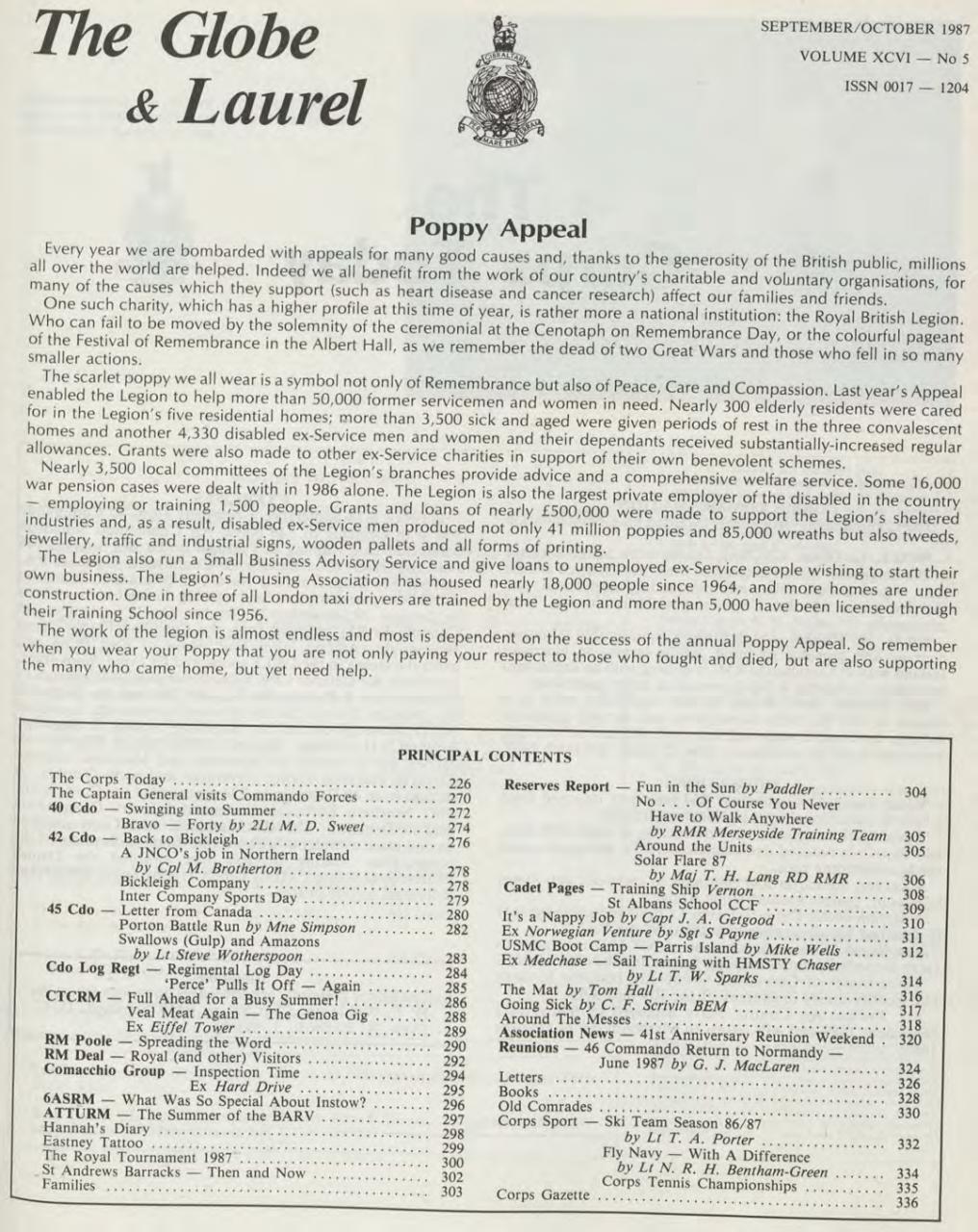 Globe & Laurel Preview Pages