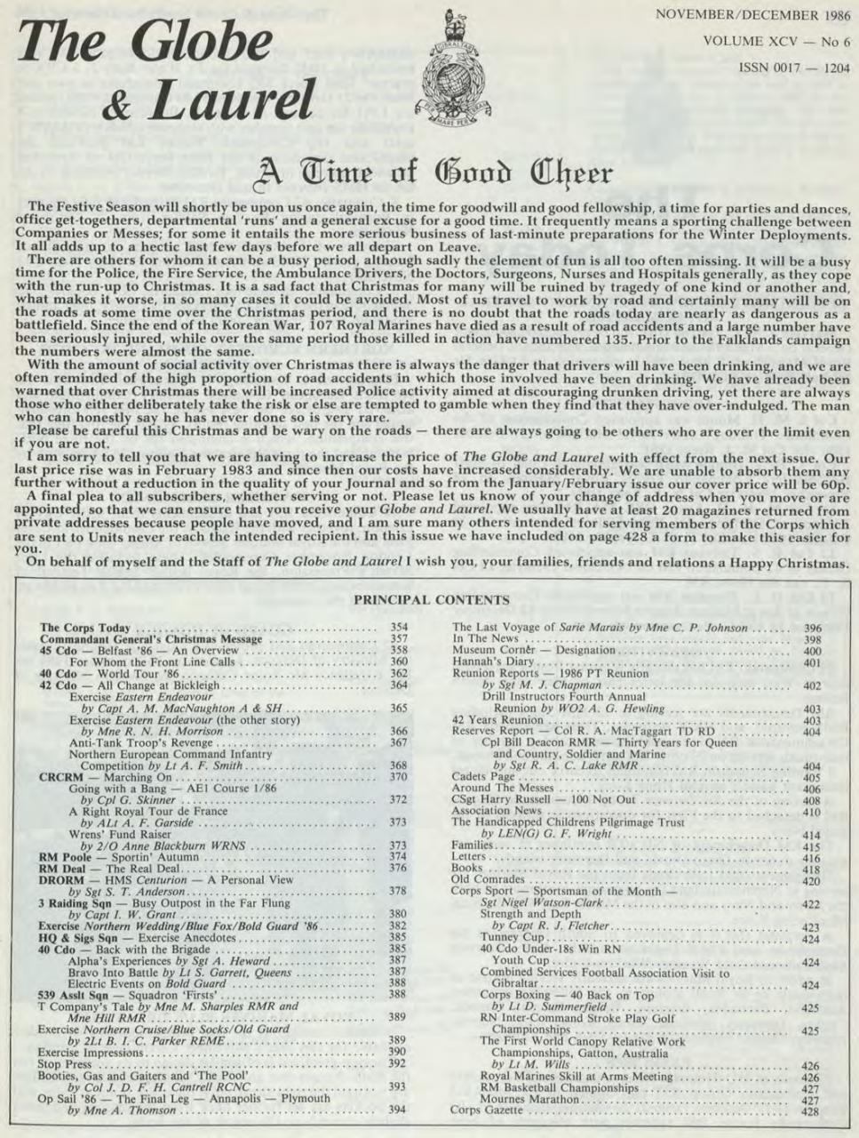 Globe & Laurel Preview Pages