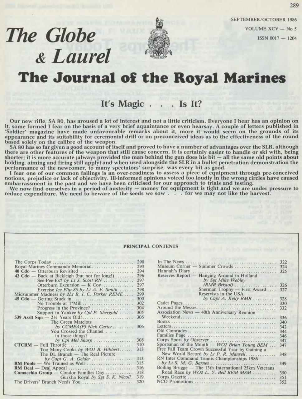 Globe & Laurel Preview Pages