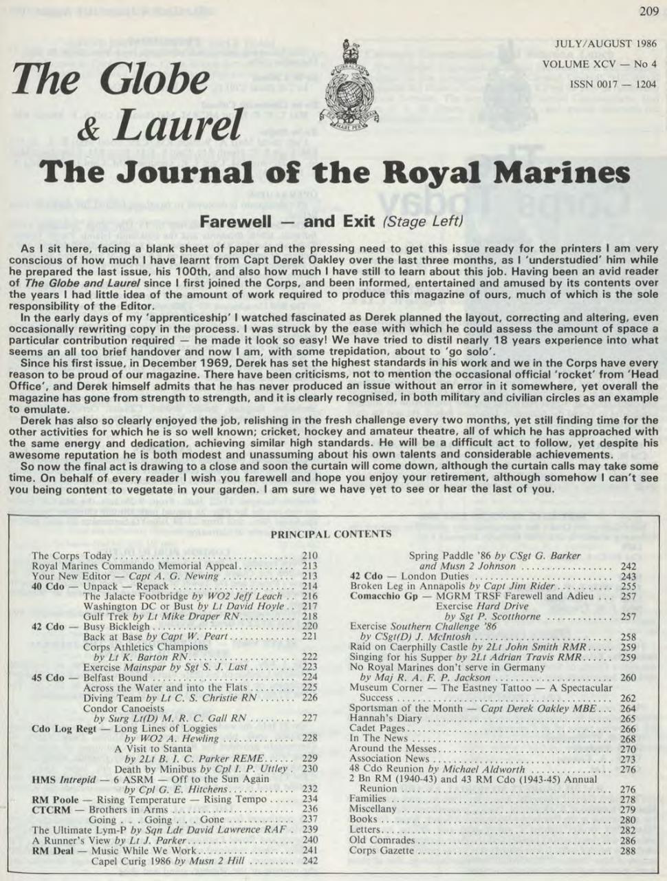 Globe & Laurel Preview Pages