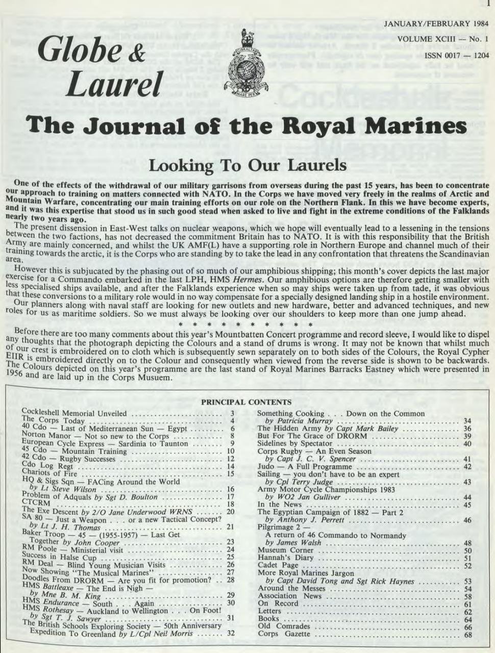 Globe & Laurel Preview Pages