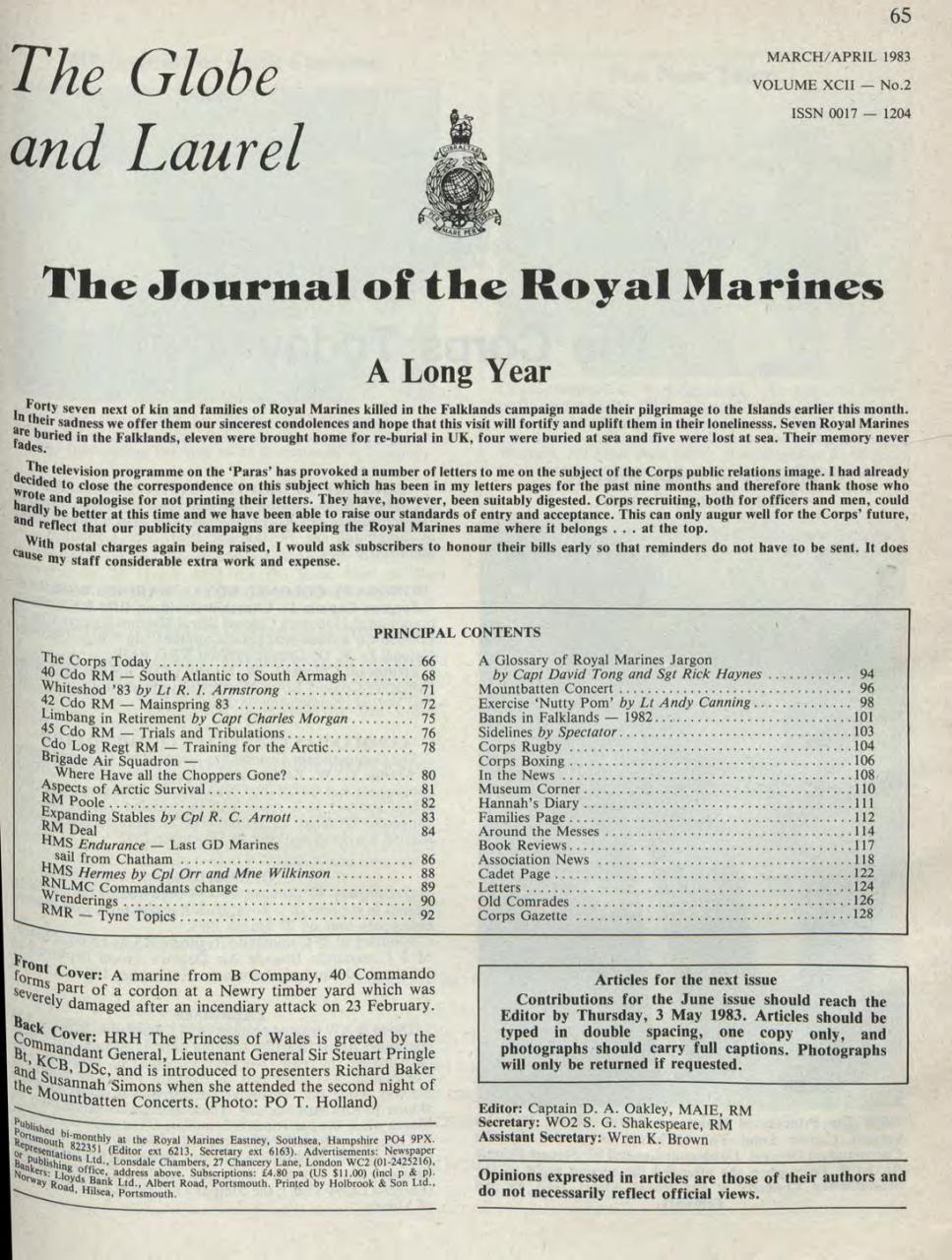 Globe & Laurel Preview Pages