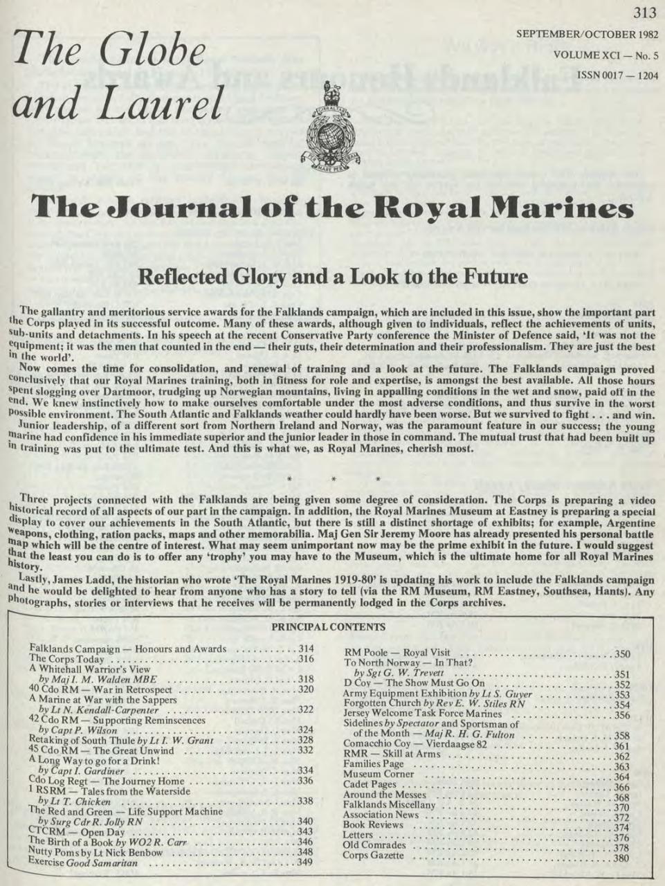 Globe & Laurel Preview Pages