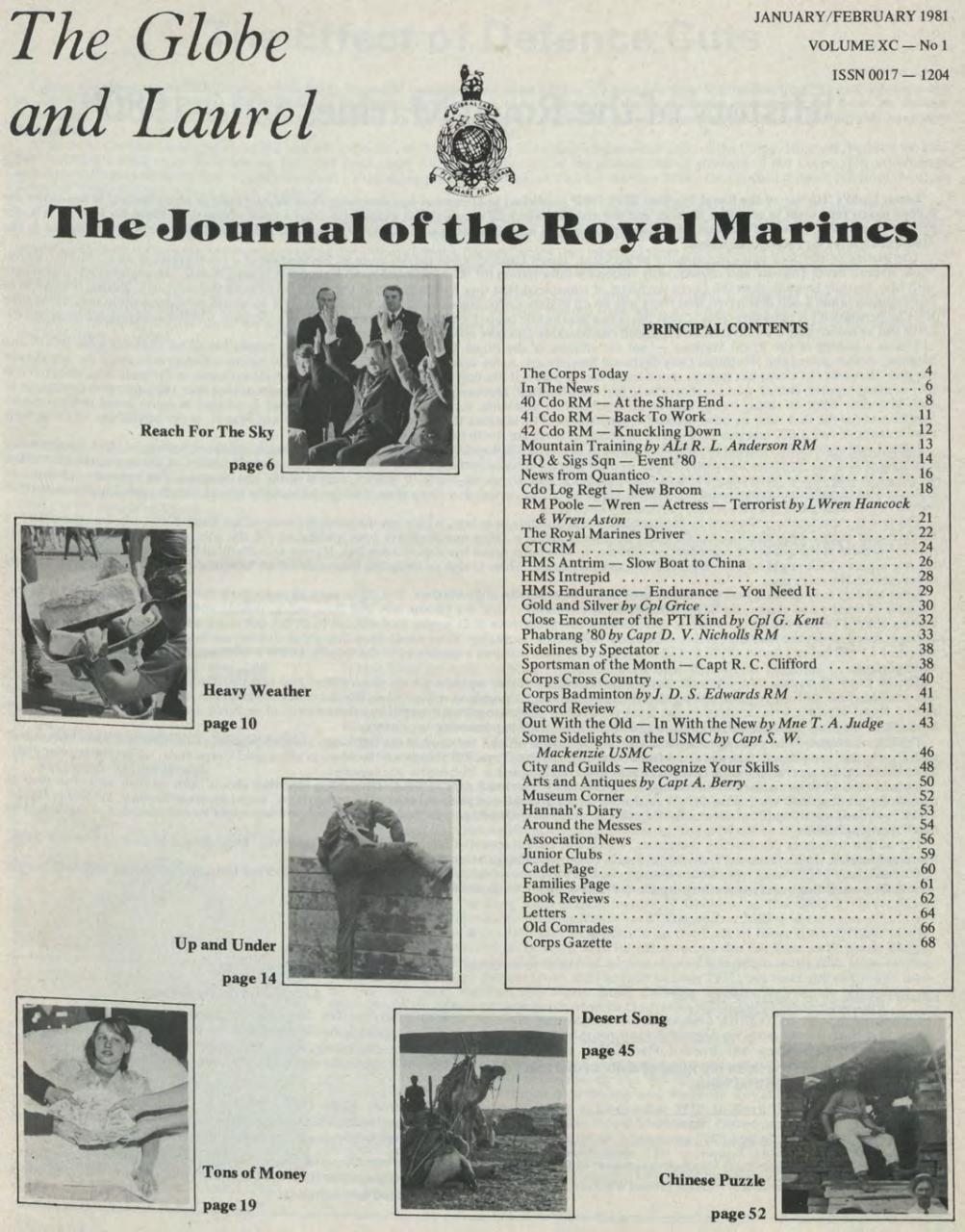 Globe & Laurel Preview Pages