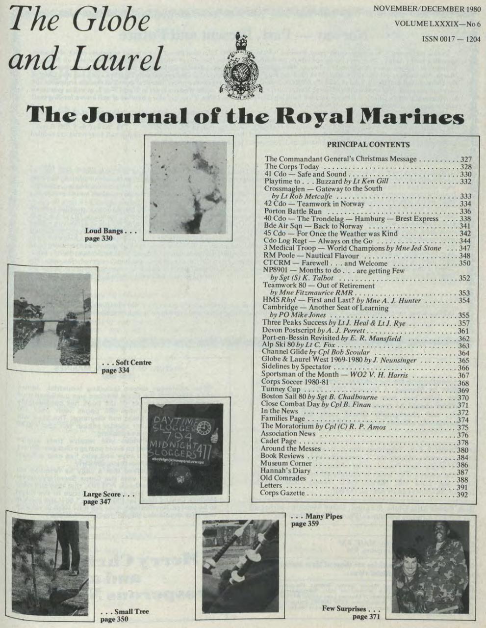 Globe & Laurel Preview Pages